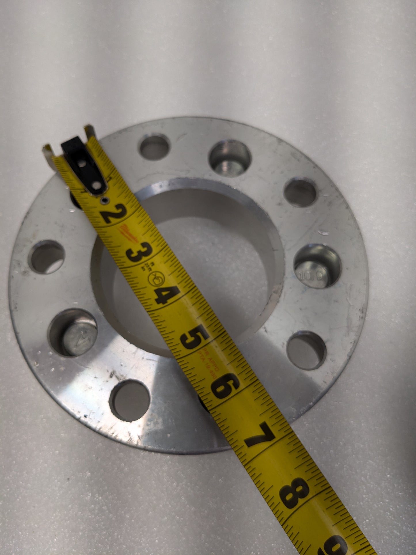 UNBRANDED PAIR OF 1.5"X7" WHEEL SPACERS (5X5.5" TO 5X5") 87MM HUB 1/2-20 NEW R5