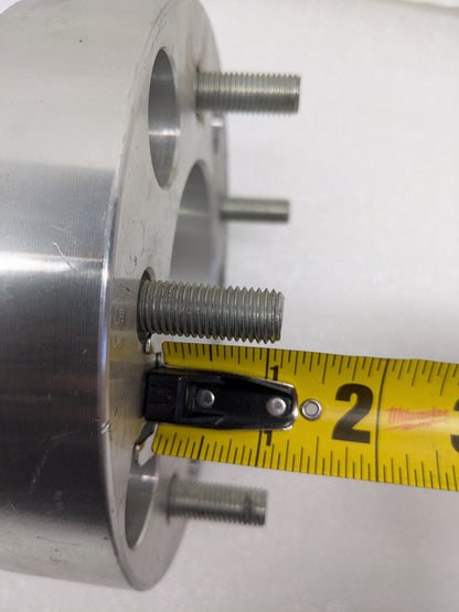 UNBRANDED PAIR OF 1.5"X7" WHEEL SPACERS (5X5.5" TO 5X5") 87MM HUB 1/2-20 NEW R5