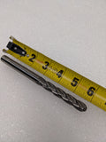 UNBRANDED 1/2"X6" DRILL BIT 3" FLUTED LENGTH 4FL BALLNOSE TIP RH 1/2" SHANK NEW R22T5