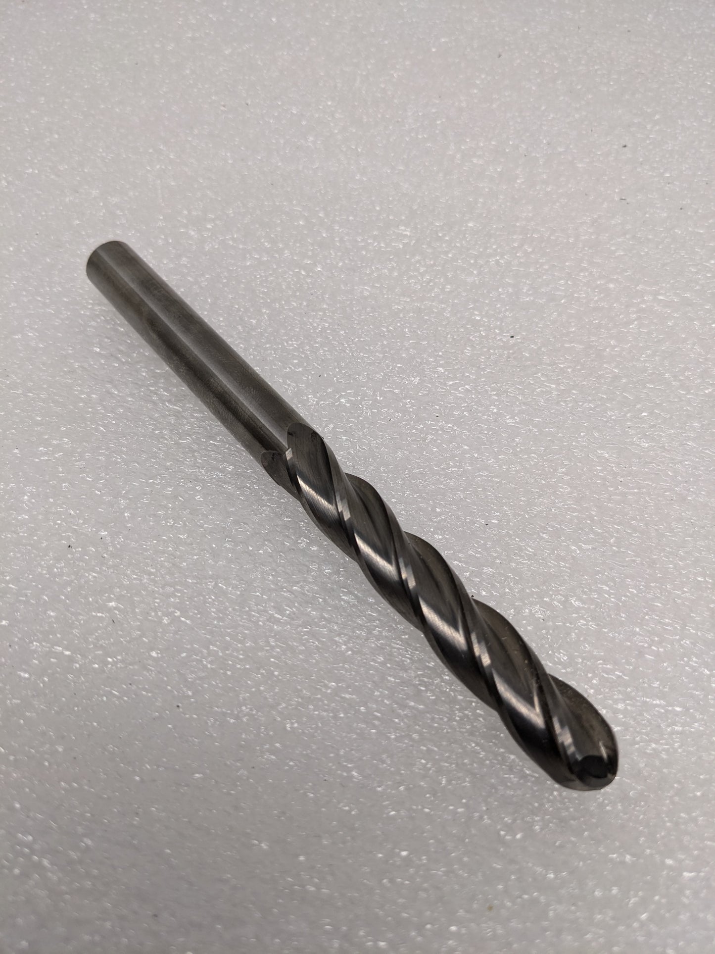 UNBRANDED 1/2"X6" DRILL BIT 3" FLUTED LENGTH 4FL BALLNOSE TIP RH 1/2" SHANK NEW R22T5