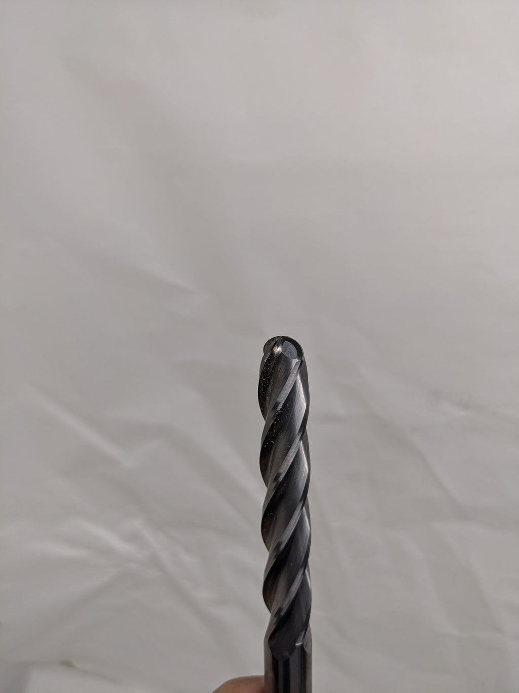 UNBRANDED 1/2"X6" DRILL BIT 3" FLUTED LENGTH 4FL BALLNOSE TIP RH 1/2" SHANK NEW R22T5