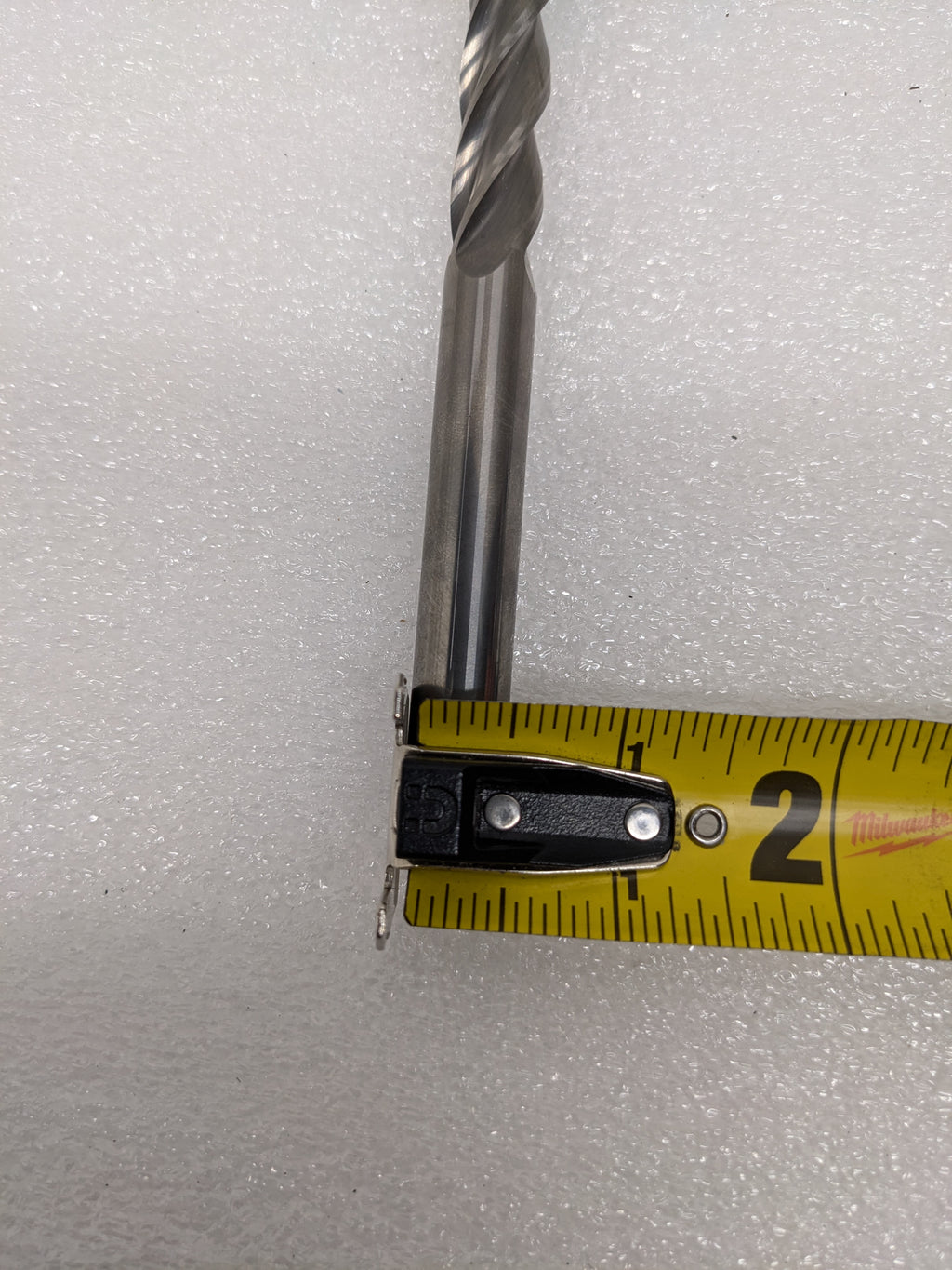 UNBRANDED 1/2"X6" DRILL BIT 3" FLUTED LENGTH 4FL BALLNOSE TIP RH 1/2" SHANK NEW R22T5