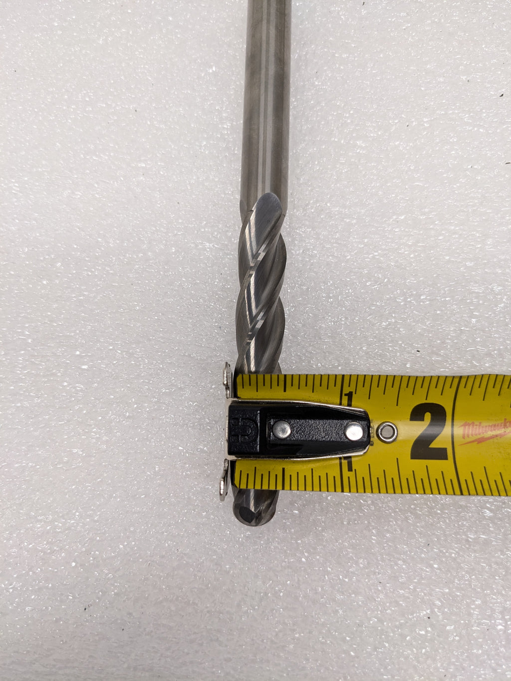UNBRANDED 1/2"X6" DRILL BIT 3" FLUTED LENGTH 4FL BALLNOSE TIP RH 1/2" SHANK NEW R22T5