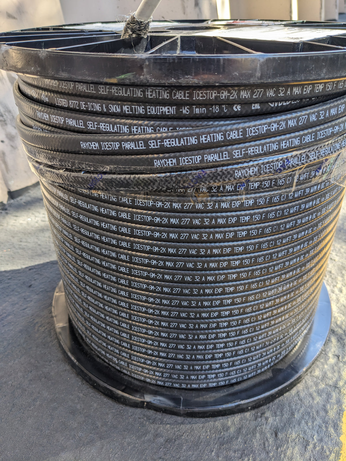NVENT RAYCHEM GM2X ICESTOP 800 FT SELF-REGULATING HEATING CABLE NEW B2