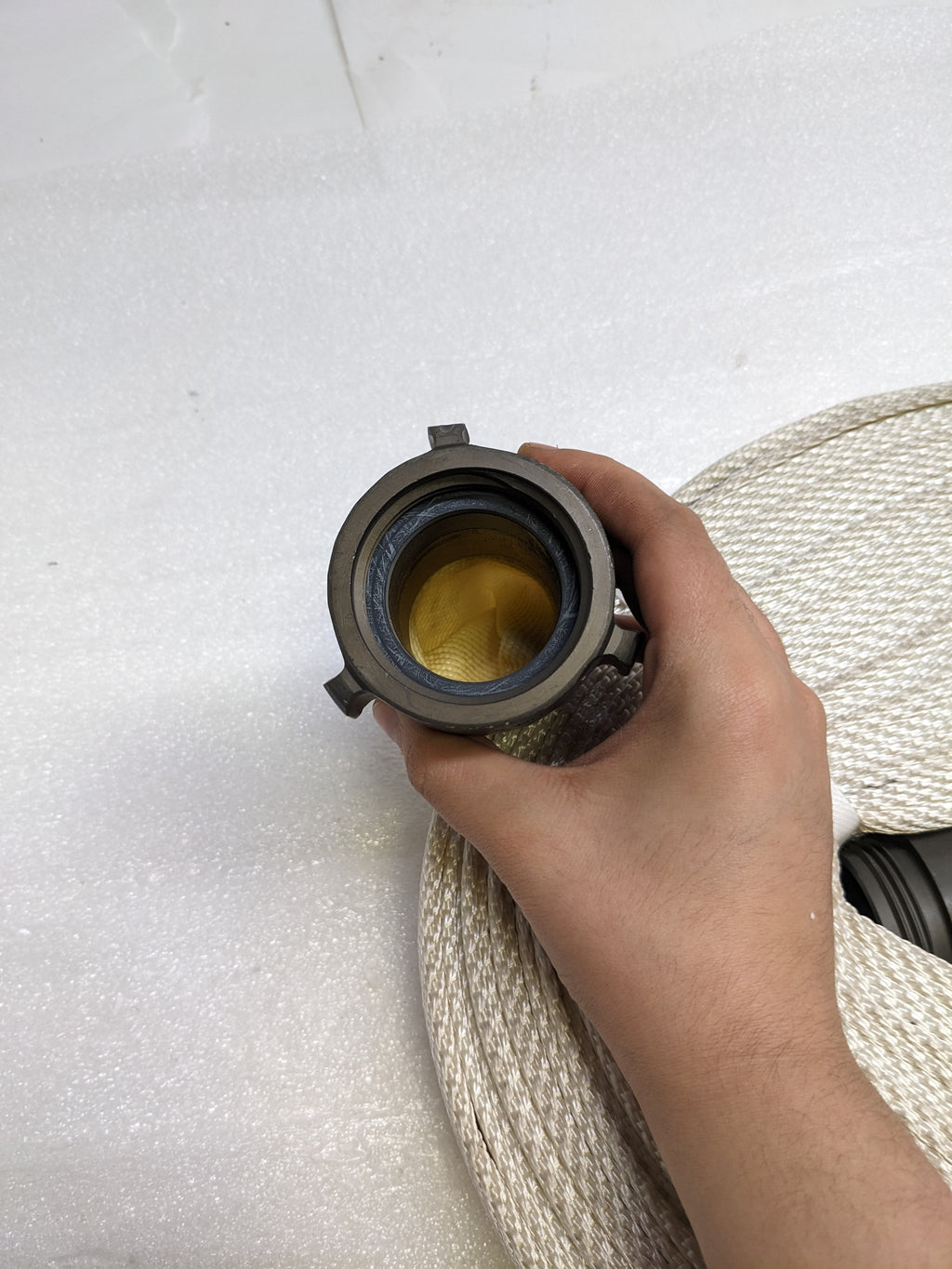 NEIDNER SERVICE TEST 1.5" 250PSI NFPA 1962 INDUSTRIAL RACK HOSE 99FT NEW SR
