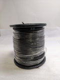UNBRANDED COAX CABLE 1000FT BLACK SPOOL NEW B2