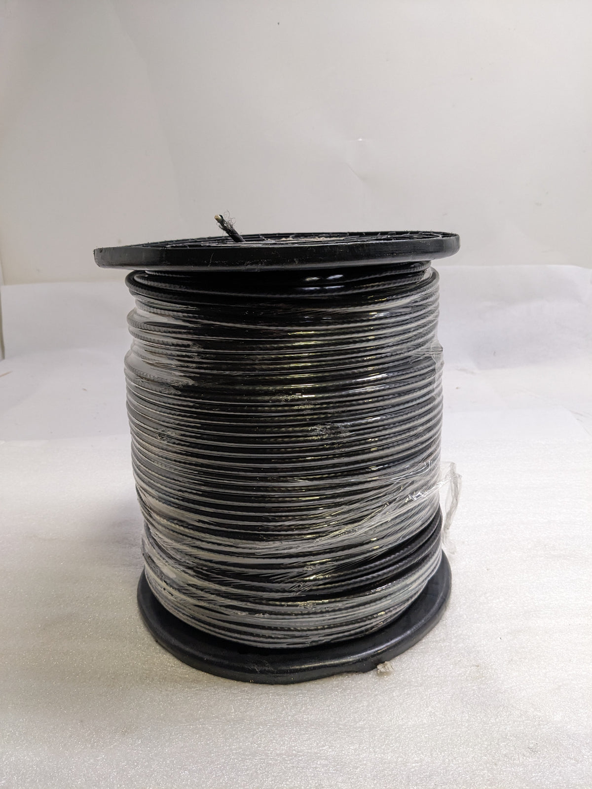 UNBRANDED COAX CABLE 1000FT BLACK SPOOL NEW B2
