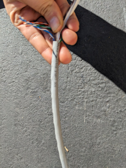 ICE CABLE CAT6 1000FT 550MHZ ETHERNET DATA CABLE NEW B2