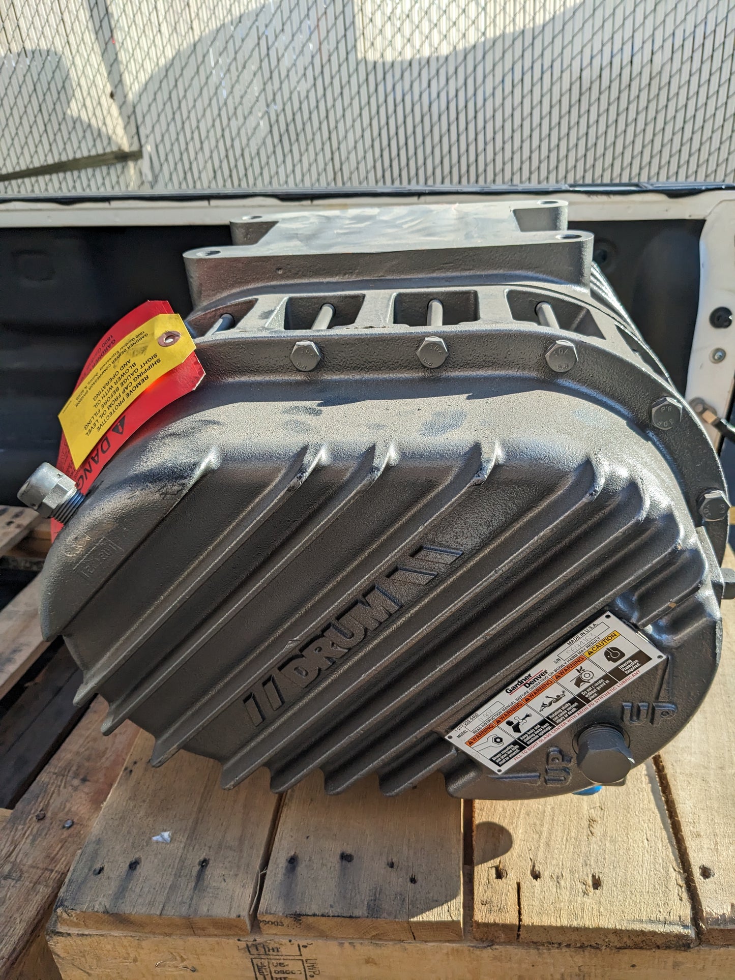 GARDNER DENVER D907 BI-LOBE TRUCK BLOWER NEW B2