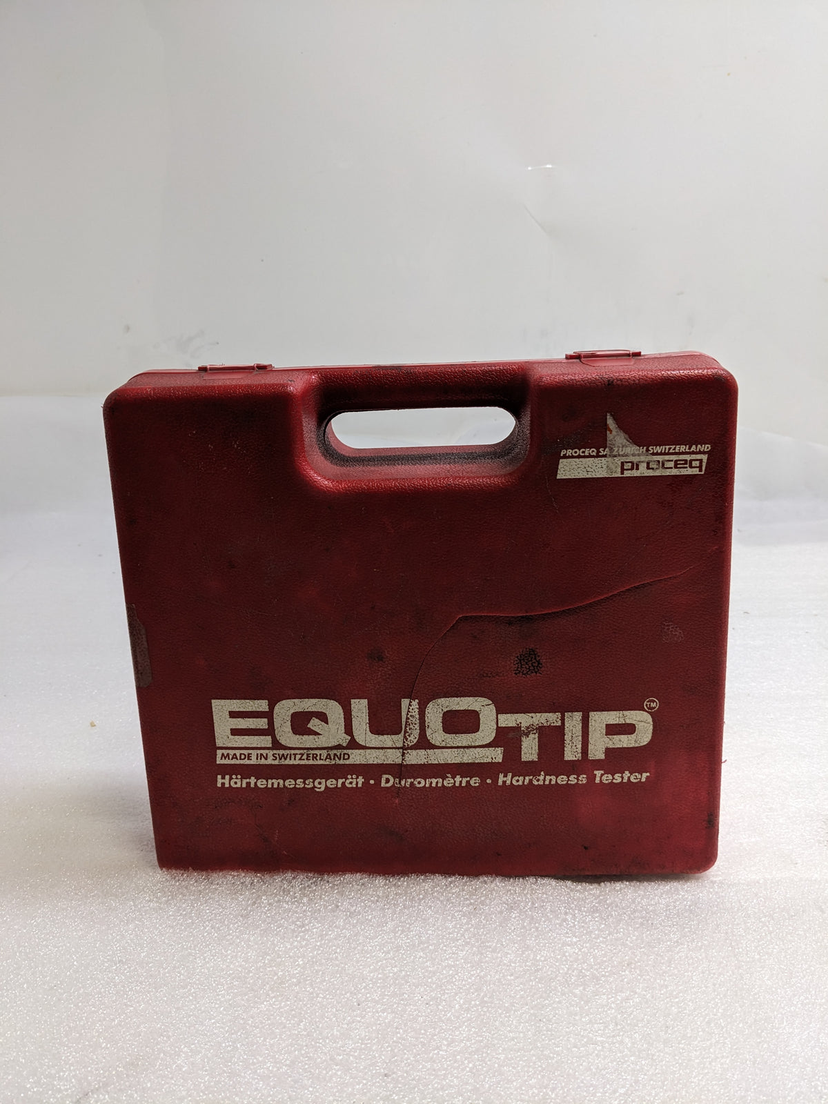 PROCEQ EQUOTIP HARDNESS TESTER KIT USED SR