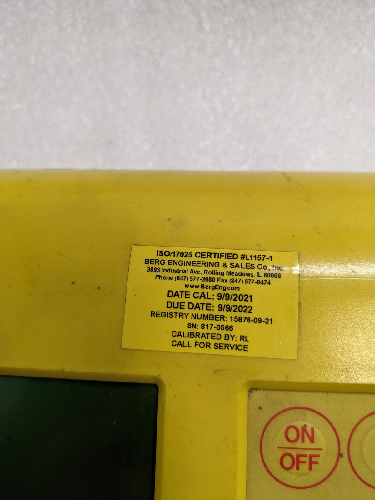 PROCEQ EQUOTIP HARDNESS TESTER KIT USED SR