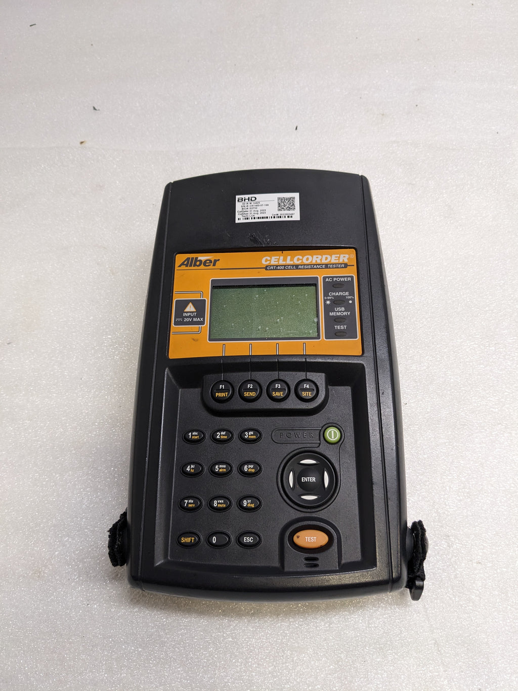 ALBERT CELLCORDER CRT-400 CELL RESISTANCE TESTER USED SR