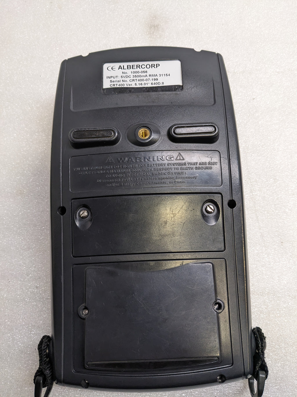 ALBERT CELLCORDER CRT-400 CELL RESISTANCE TESTER USED SR