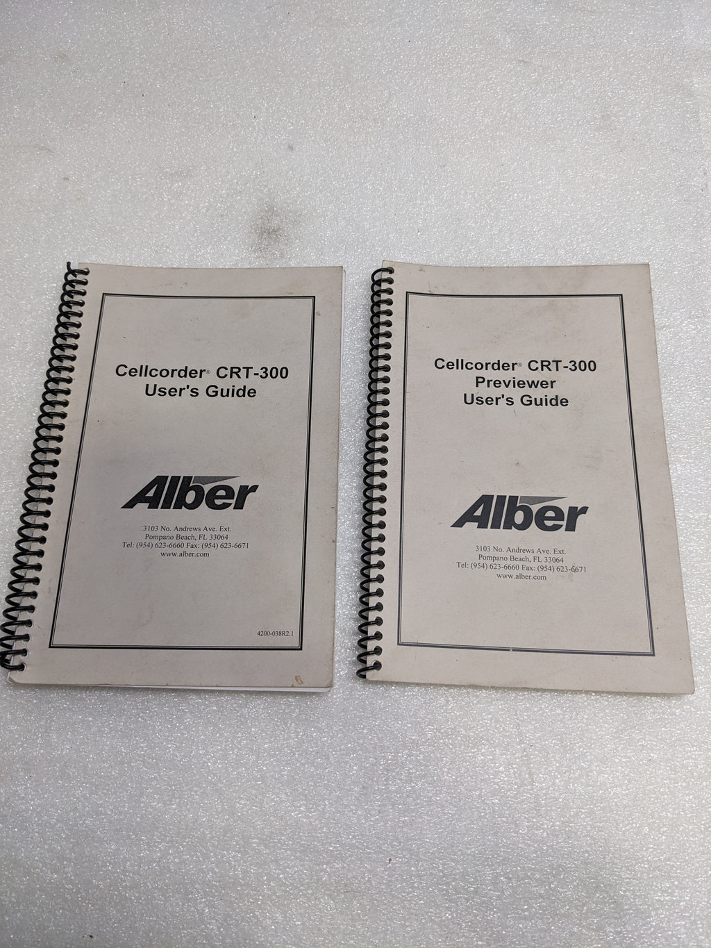 ALBERT CELLCORDER CRT-400 CELL RESISTANCE TESTER USED SR