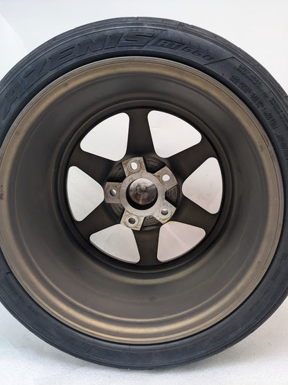 MOMO M50289530P20 HERITAGE 6 18"X905" 20MM 5X130MM SATIN BRONZE SET OF 4 WHEELS USED B2