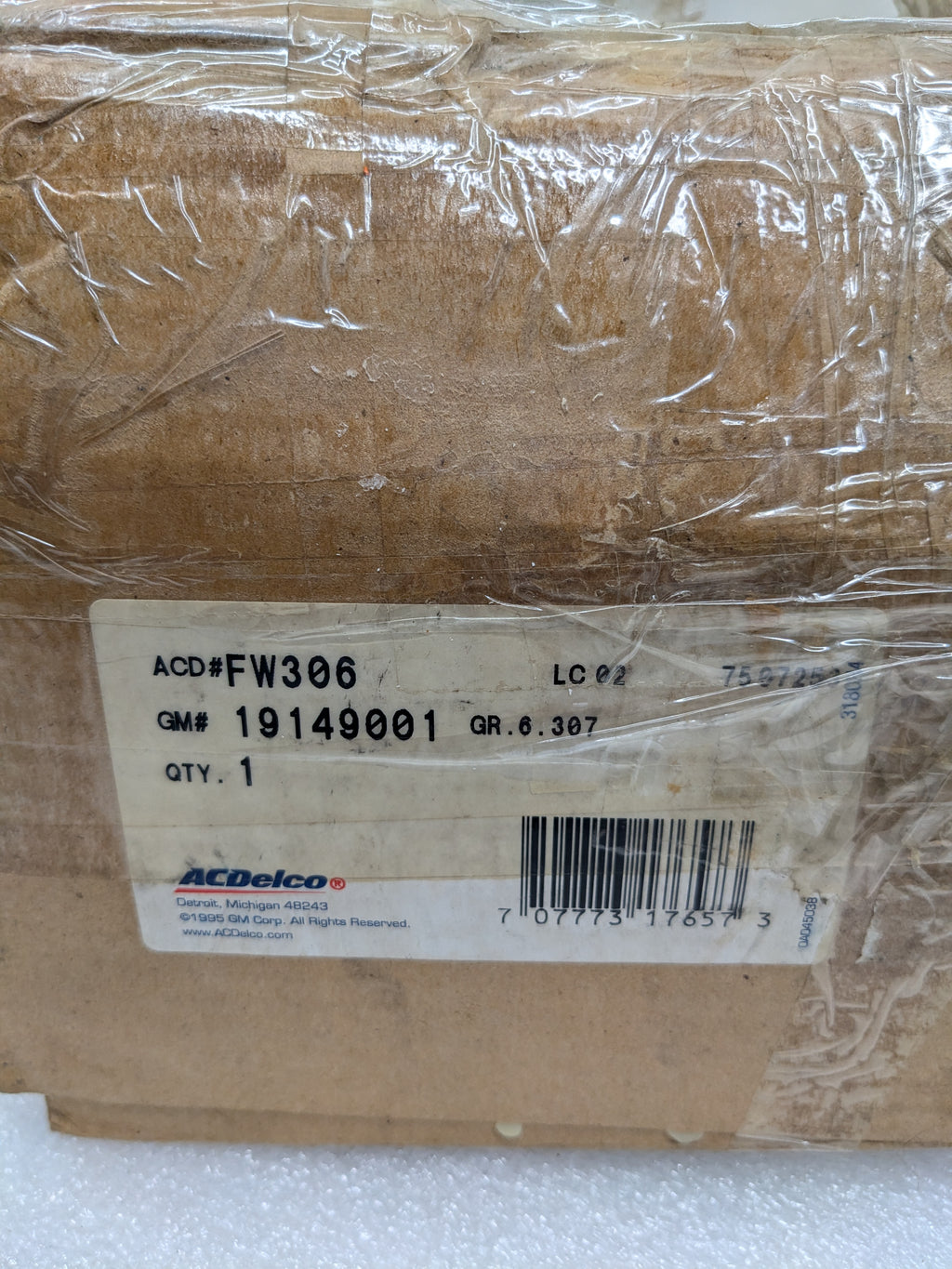 ACDELCO FW306 SKF BTD1200 WHEEL BEARING AND HUB ASSEMBLY NEW R4