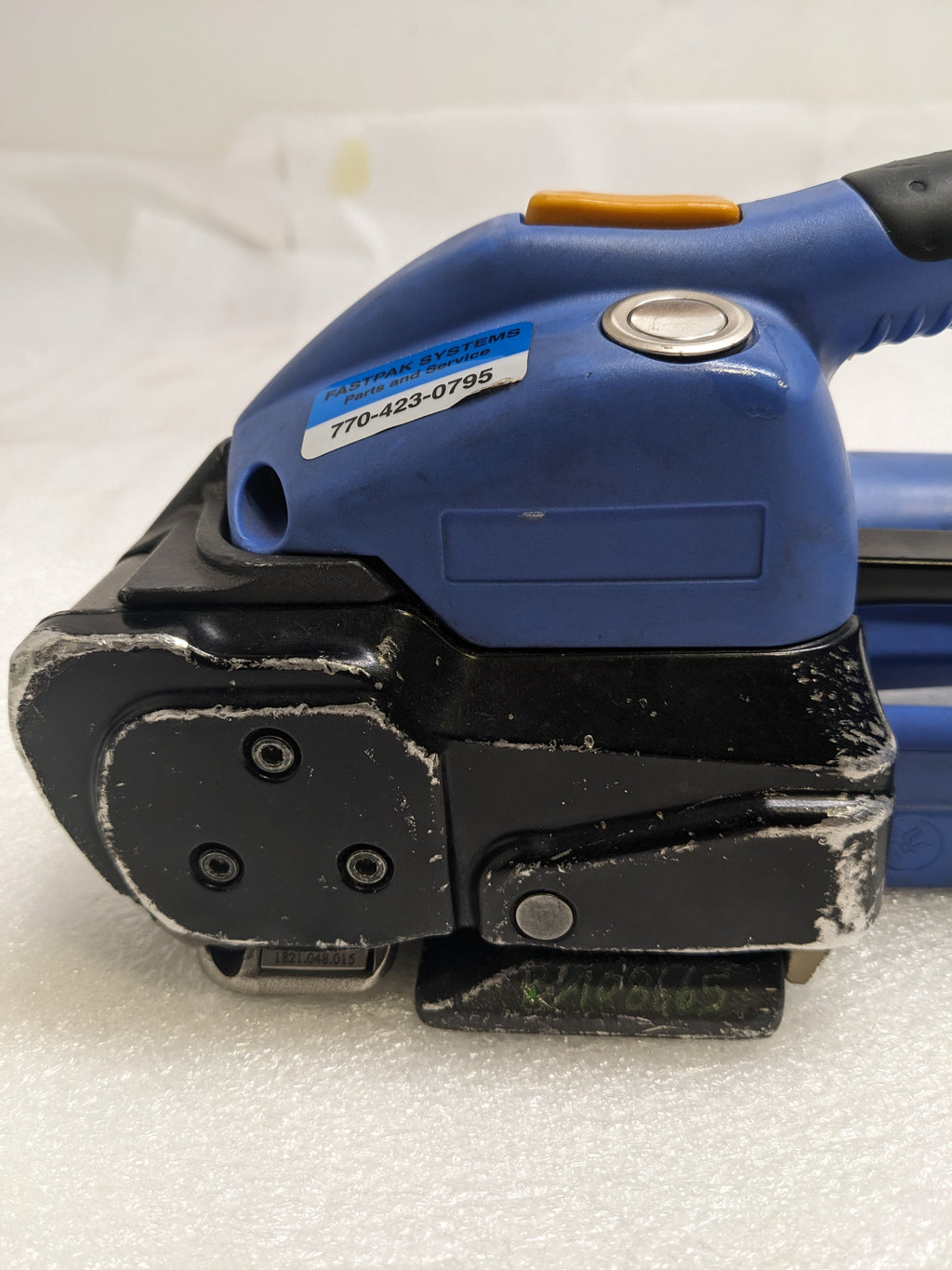 ORGAPACK OR-T250 BATTERY OPERATED TOOL FOR POLY STRAPPING USED SR