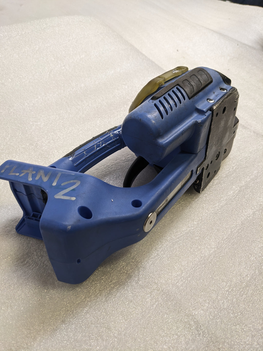ORGAPACK OR-T250 BATTERY OPERATED TOOL FOR POLY STRAPPING USED SR