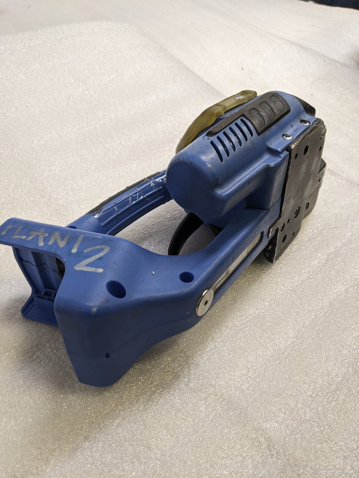 ORGAPACK OR-T250 BATTERY OPERATED TOOL FOR POLY STRAPPING USED SR