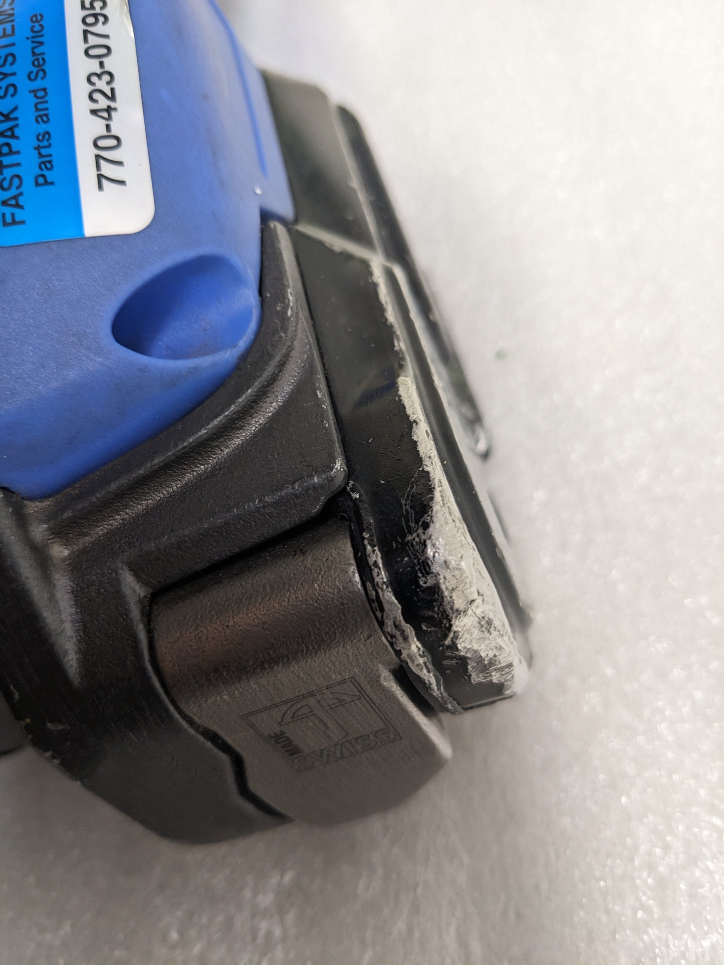 ORGAPACK OR-T250 BATTERY OPERATED TOOL FOR POLY STRAPPING USED SR