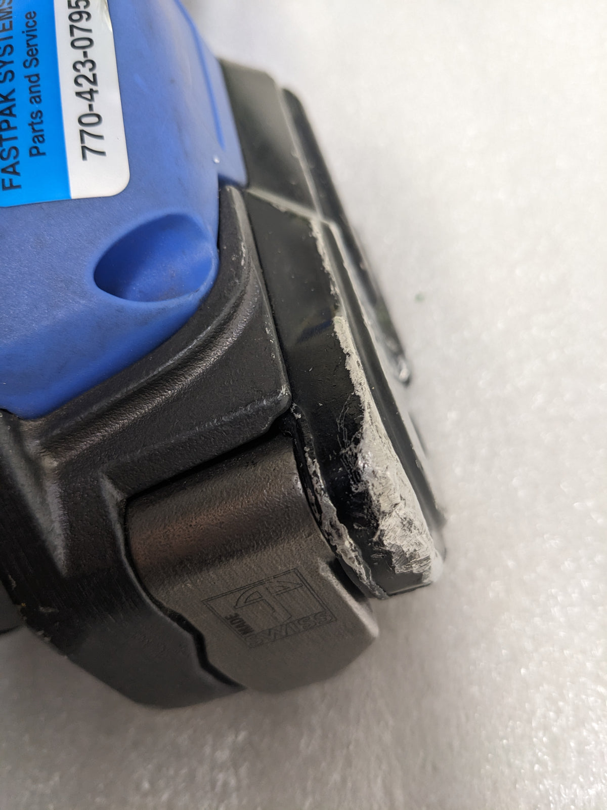 ORGAPACK OR-T250 BATTERY OPERATED TOOL FOR POLY STRAPPING USED SR