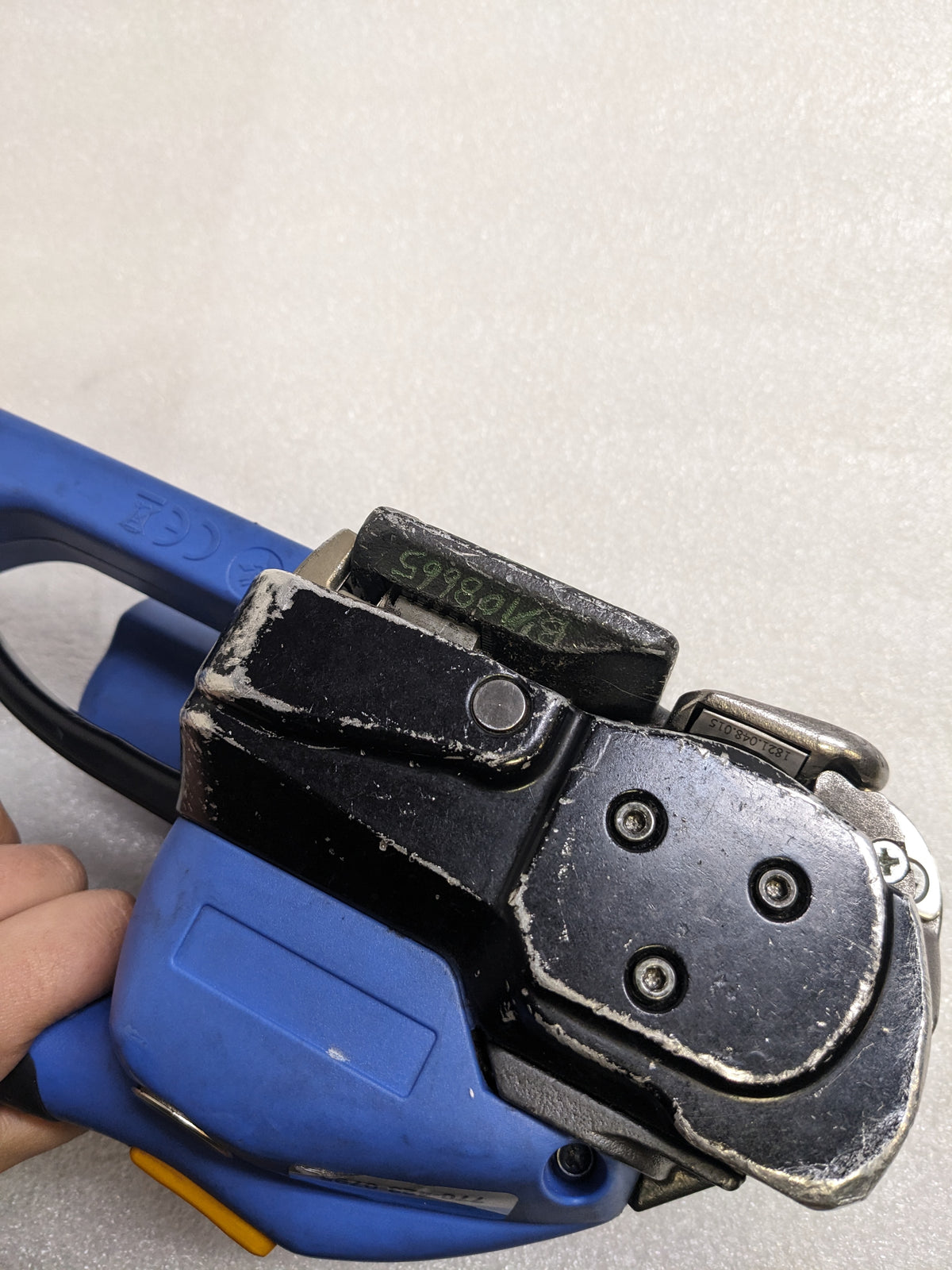 ORGAPACK OR-T250 BATTERY OPERATED TOOL FOR POLY STRAPPING USED SR