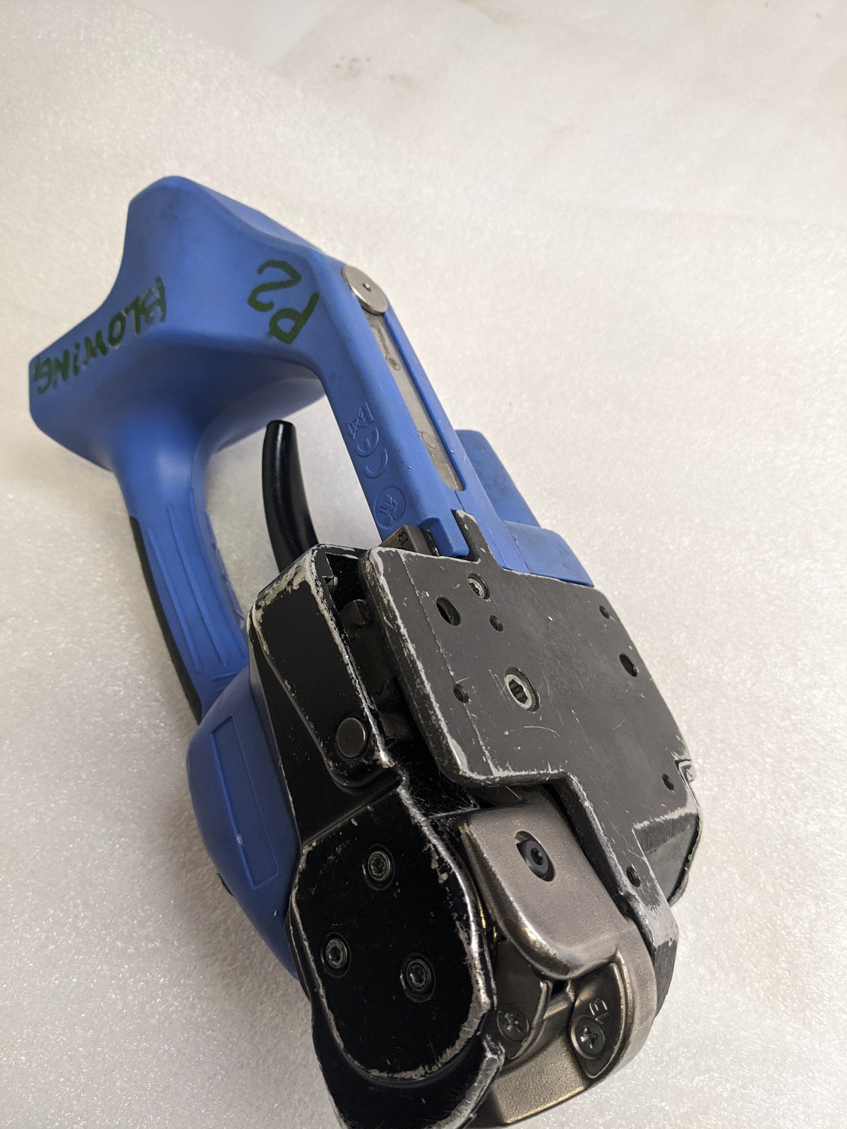 ORGAPACK OR-T250 BATTERY OPERATED TOOL FOR POLY STRAPPING USED SR