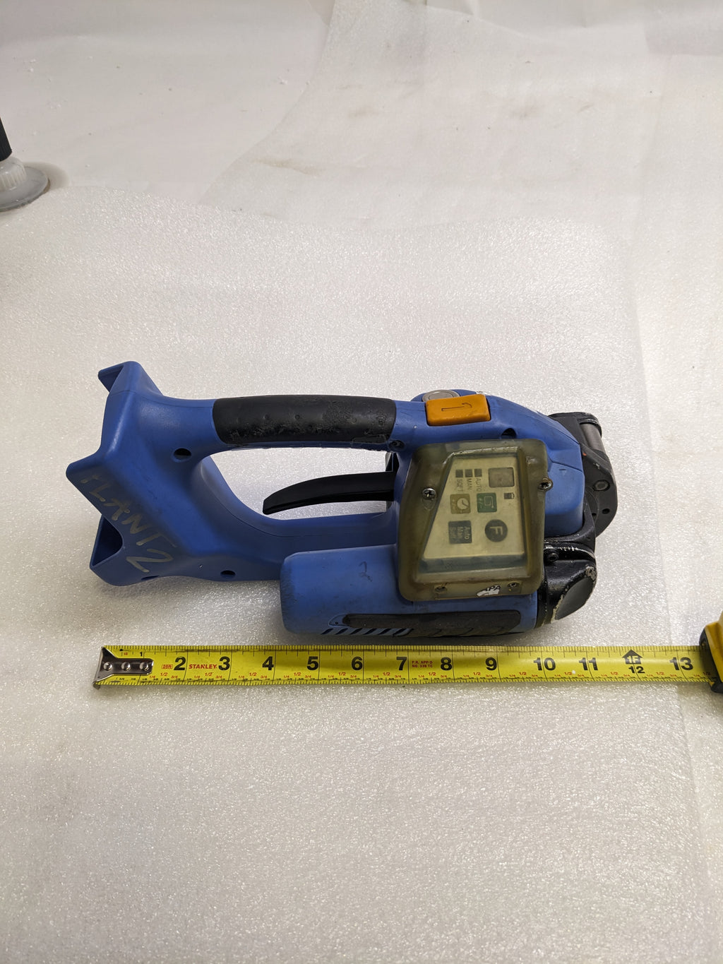 ORGAPACK OR-T250 BATTERY OPERATED TOOL FOR POLY STRAPPING USED SR
