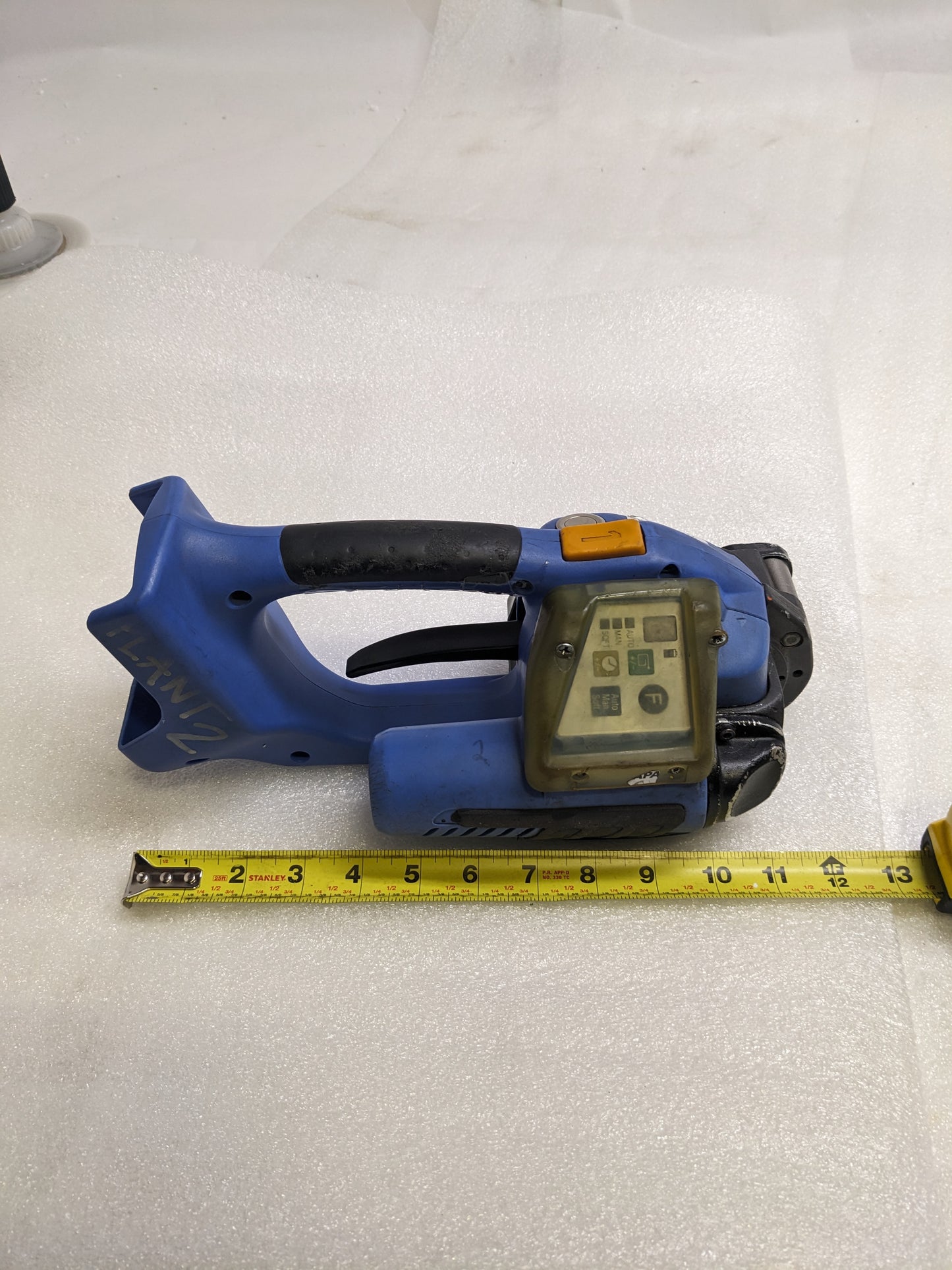 ORGAPACK OR-T250 BATTERY OPERATED TOOL FOR POLY STRAPPING USED SR