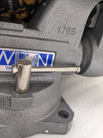 WILTON 1765 6-1/2" JAW WIDTH SWIVEL BASE BENCH & PIPE COMBINATION VISE NEW B2