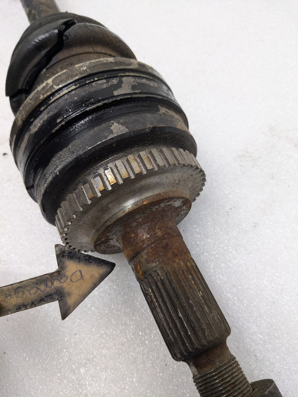 PORSCHE 92833202920 REAR DRIVESHAFT FOR AUTO 77-95 928 USED PG3