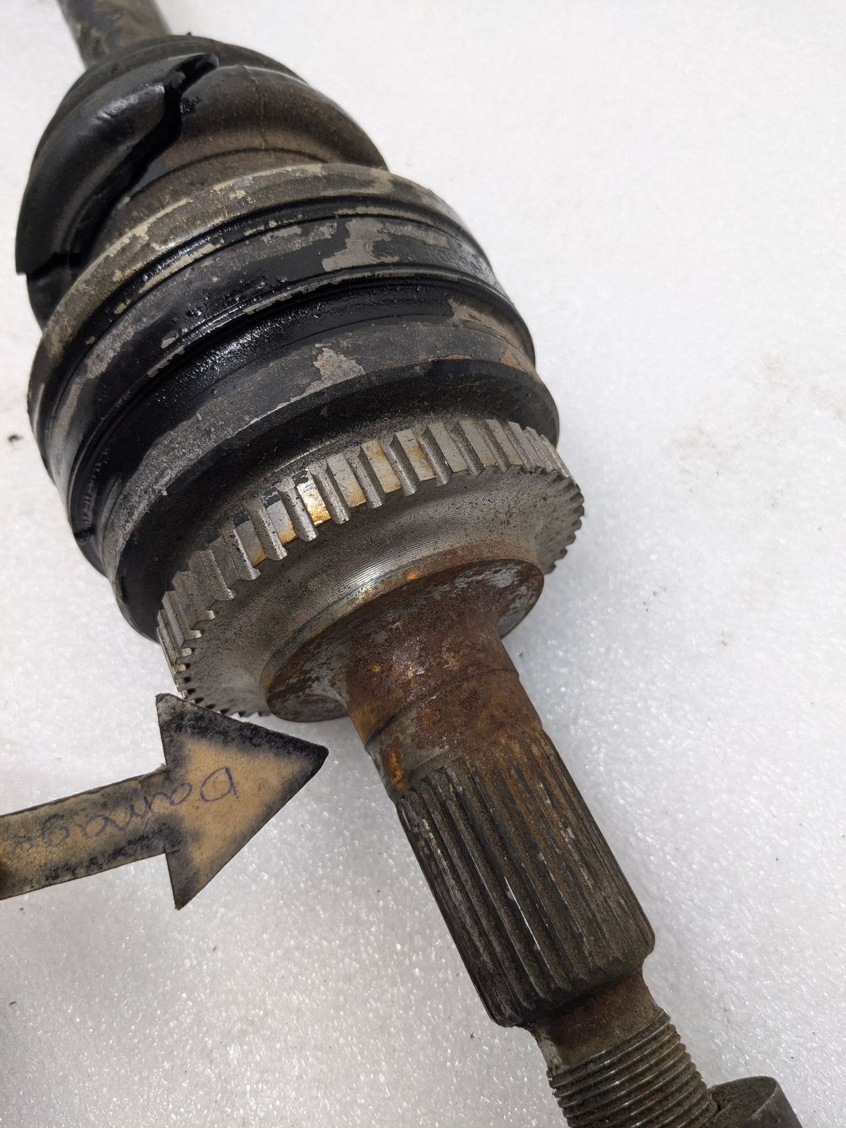 PORSCHE 92833202920 REAR DRIVESHAFT FOR AUTO 77-95 928 USED PG3