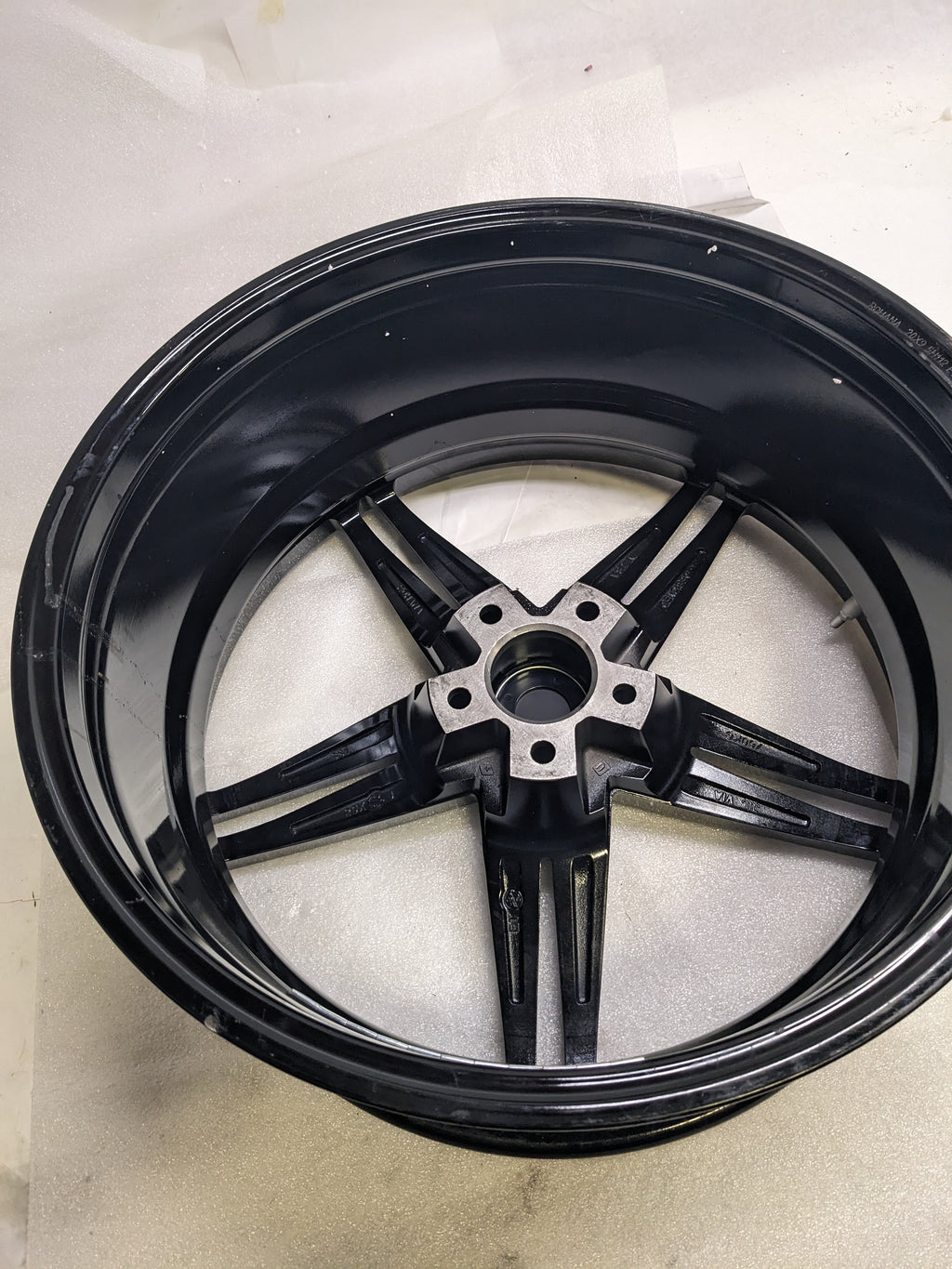 ROHANA RFX152095112GB45 RFX15 SERIES 20X9 INCHES  5X112 25MM GLOSS BLACK SET OF FOUR WHEELS NEW B2