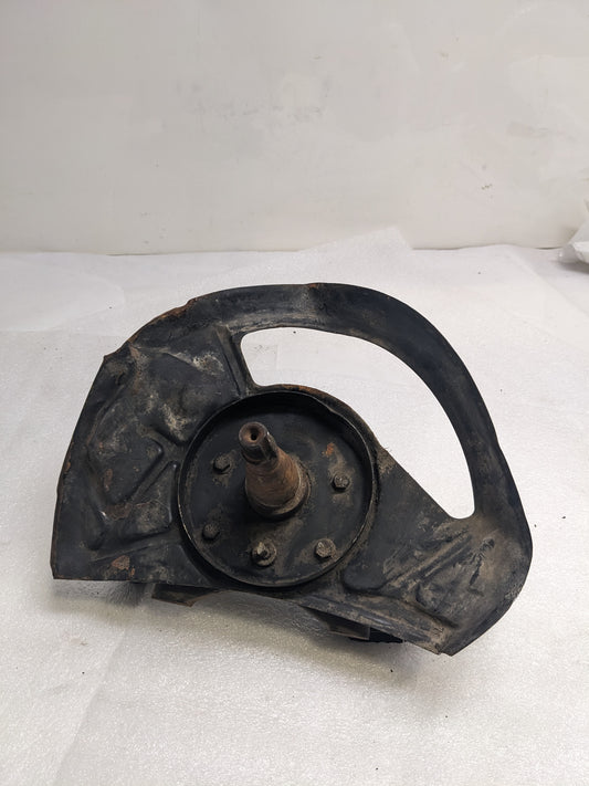 PORSCHE 928 STEERING KNUCKLE AND DUST SHIELD FOR 928 PORSCHE USED PG2