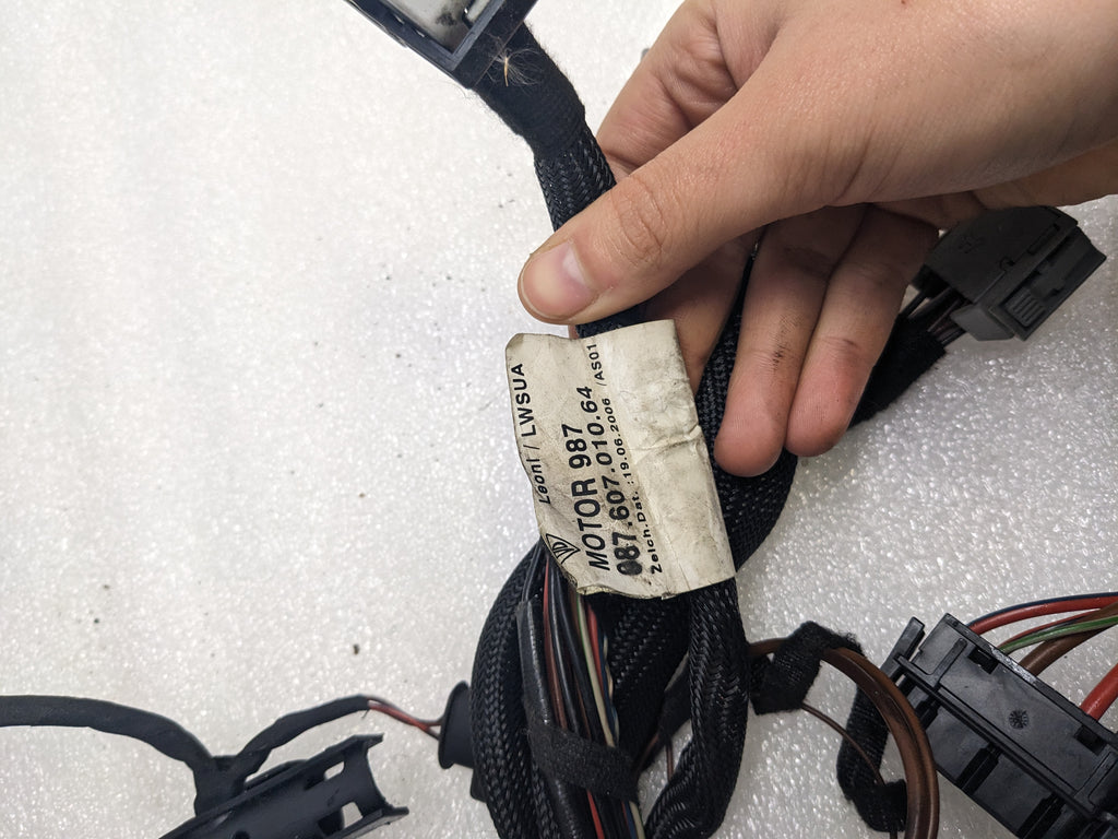 PORSCHE 98760701064 AS CABLE LOOM FOR 2006-2008 CAYMAN USED SR