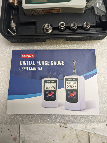 GOYOJO GF500 DIGITAL FORCE GAUGE HIGH PRECISION PUSH-PULL METER FOR TENSION & COMPRESSION TESTING UNITS NEW #1 SR