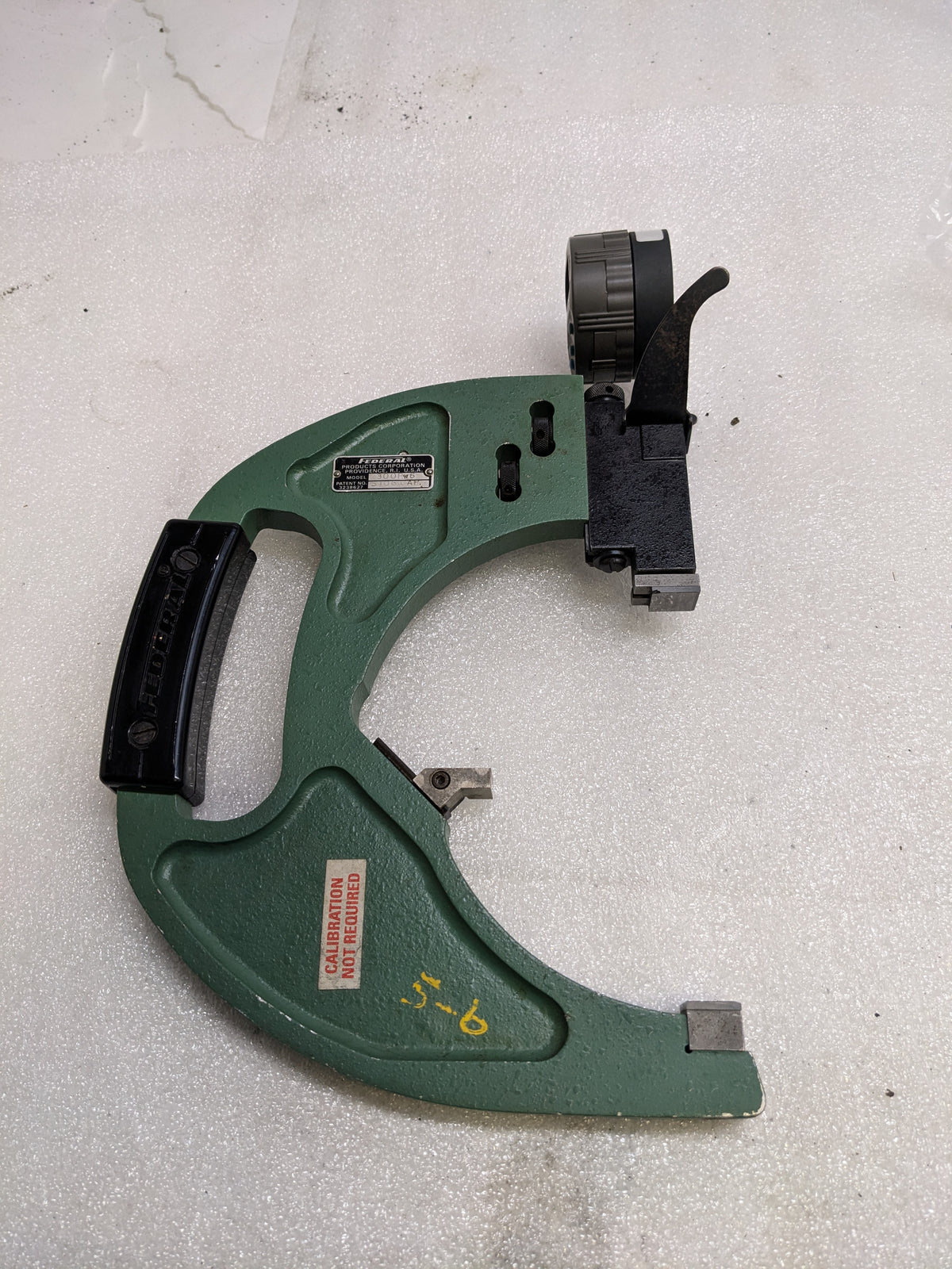 MAHR FEDERAL 300P-6 DIAL SNAP GAGE  5-6" CAPACITY B5M DIAL INDICATOR .0005" USED SR