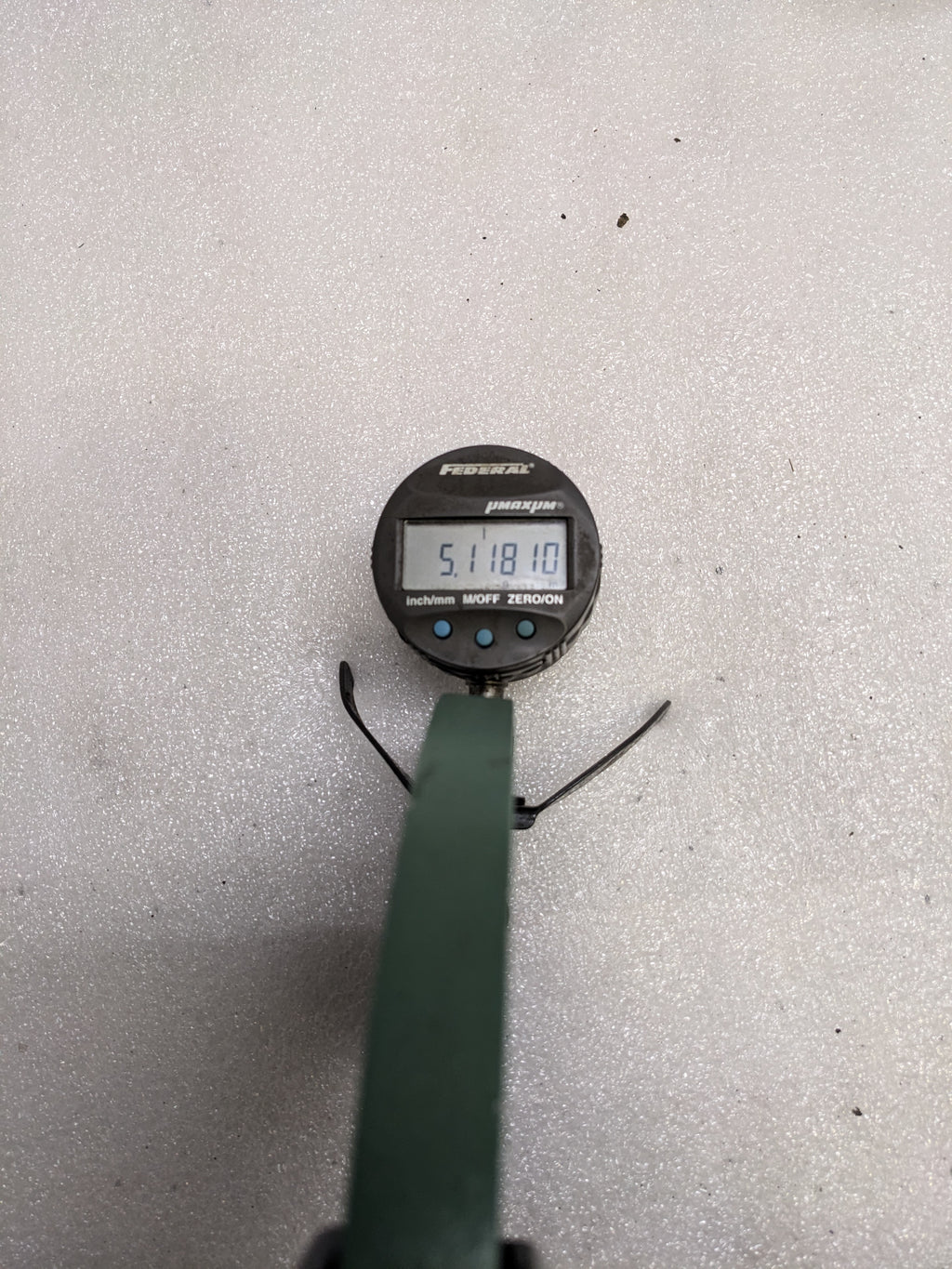 MAHR FEDERAL 300P-6 DIAL SNAP GAGE  5-6" CAPACITY B5M DIAL INDICATOR .0005" USED SR
