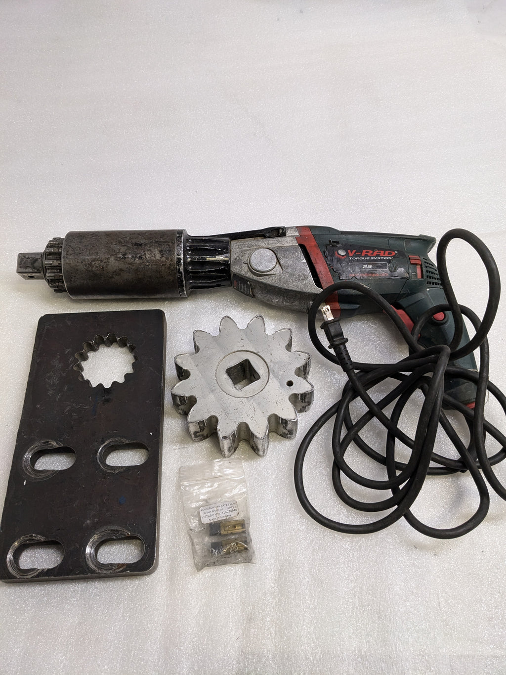 V-RAD TORQUE SYSTEM V11609 23 RAD ELECTRIC TORQUE WRENCH USED B2
