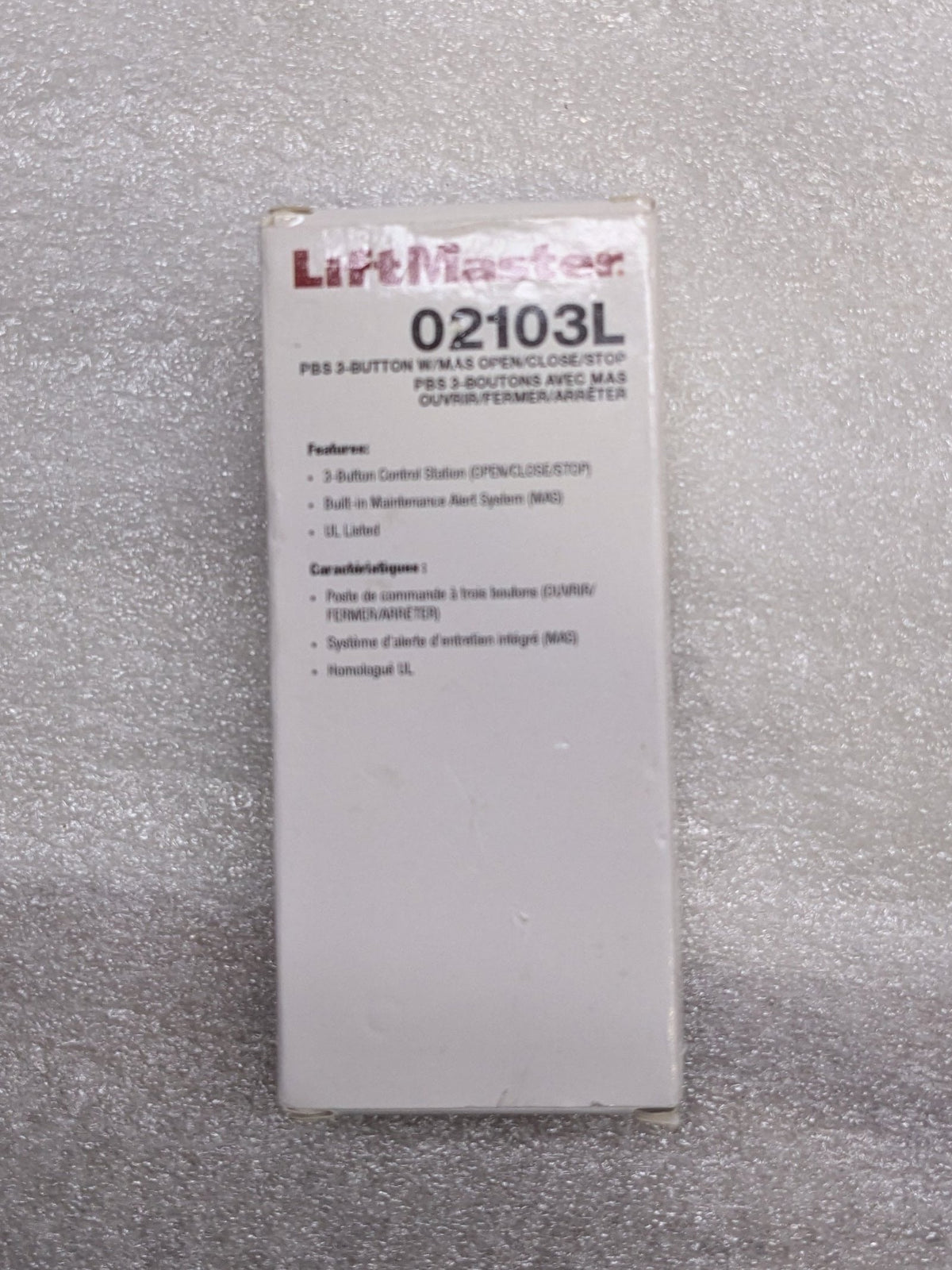 LIFTMASTER H501LR RIGHT COMMERCIAL OVERHEAD DOOR OPENER 1/2 HP 115/230V 1PH NEW B2