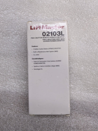 LIFTMASTER H501LR RIGHT COMMERCIAL OVERHEAD DOOR OPENER 1/2 HP 115/230V 1PH NEW B2