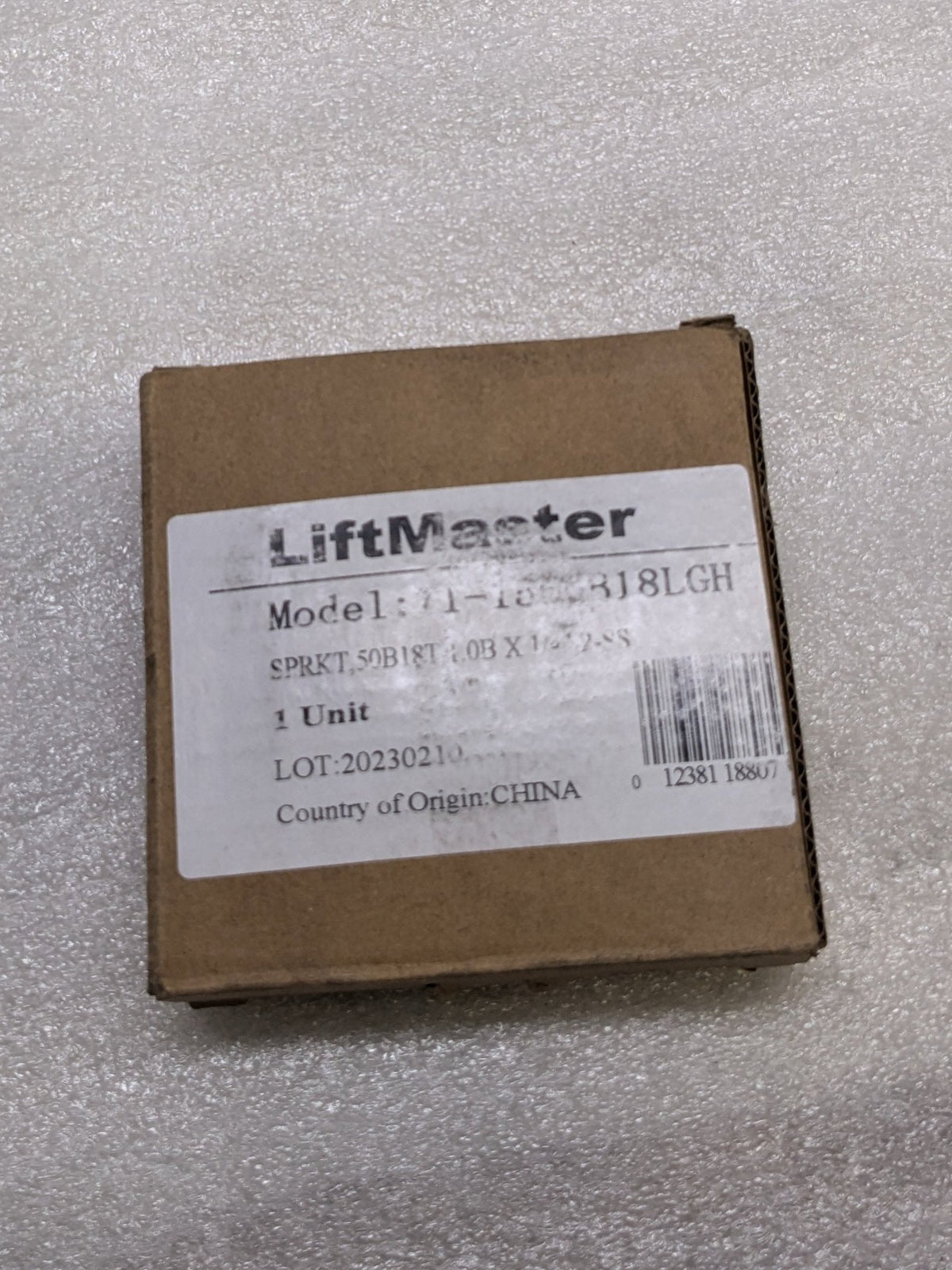 LIFTMASTER H501LR RIGHT COMMERCIAL OVERHEAD DOOR OPENER 1/2 HP 115/230V 1PH NEW B2