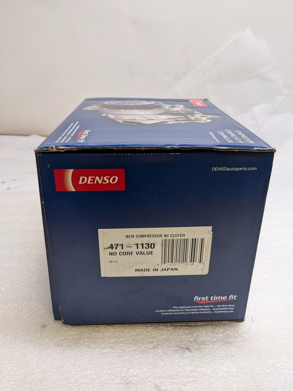 DENSO 471-1130 COMPRESSOR W/ CLUTCH FOR 1993-1998 PORSCHE 911 R2-2