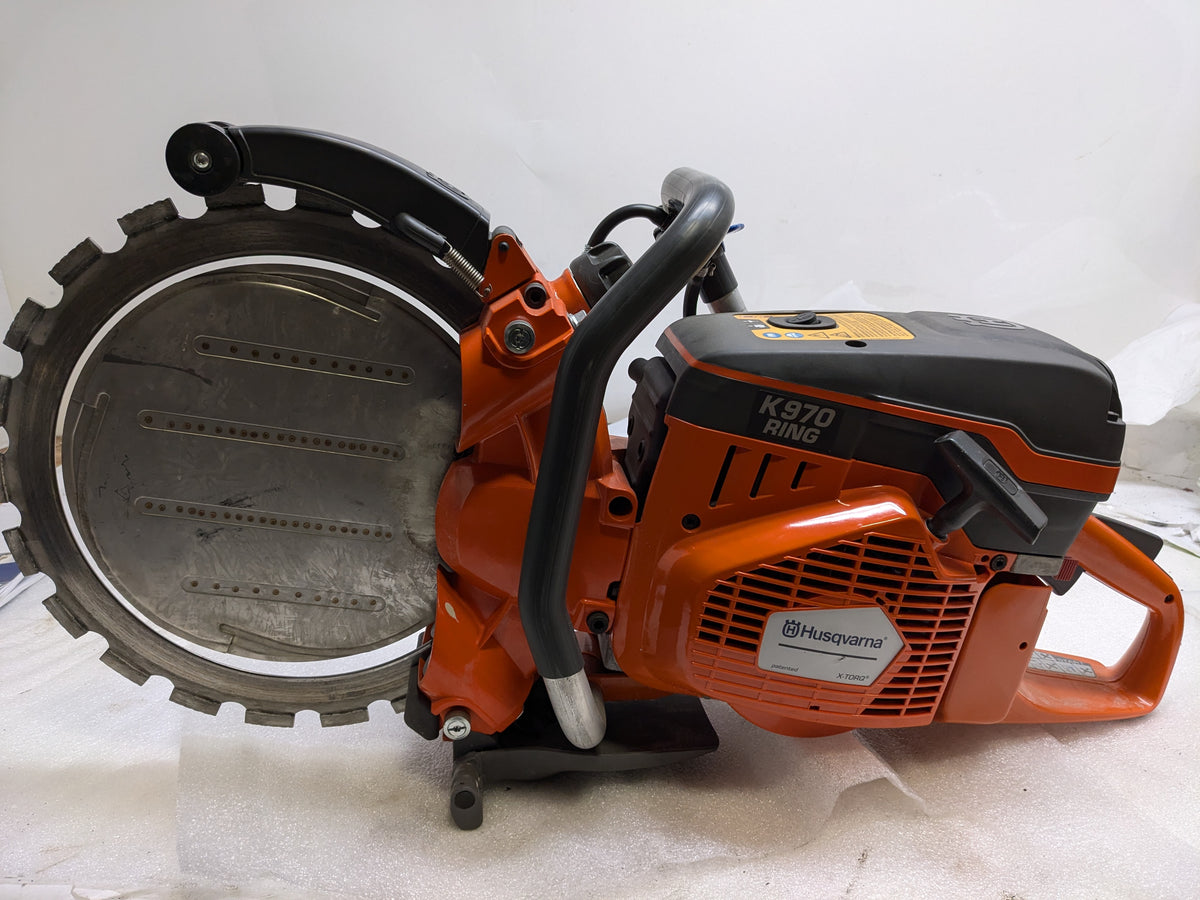 HUSQVARNA 967272301 K970 RING 14" RING SAW GAS DEEP CUTTING POWER CUTTER USED B2