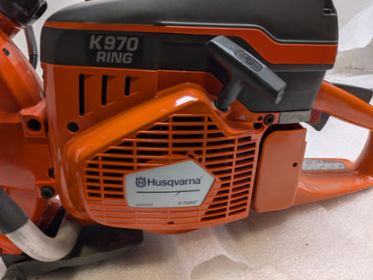 HUSQVARNA 967272301 K970 RING 14" RING SAW GAS DEEP CUTTING POWER CUTTER USED B2