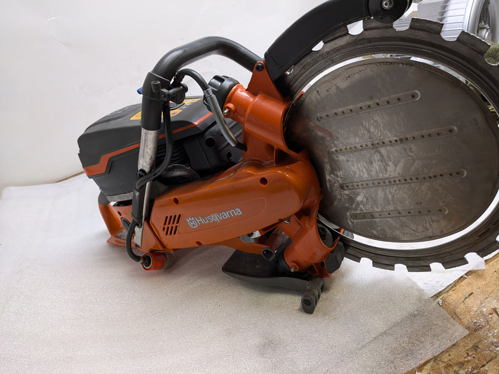 HUSQVARNA 967272301 K970 RING 14" RING SAW GAS DEEP CUTTING POWER CUTTER USED B2