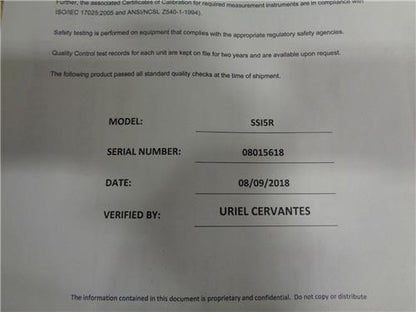 SHEL LAB SSI5R FLOOR MODEL SHAKING INCUBATOR WITH REFRIGERATION 9121030