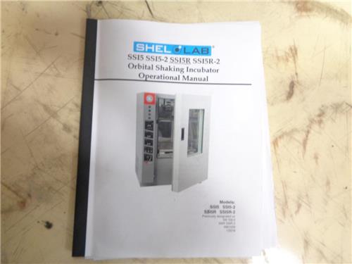 SHEL LAB SSI5R FLOOR MODEL SHAKING INCUBATOR WITH REFRIGERATION 9121030