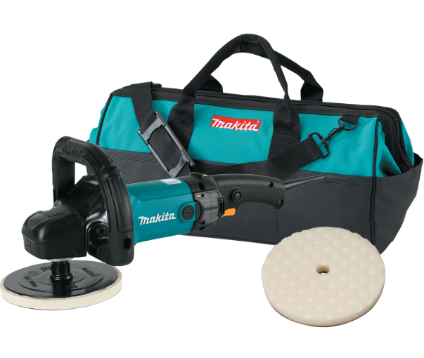 MAKITA 10 AMP 7 IN. CORDED VARIABLE SPEED POLISHER w/HANDLE 9237CX3