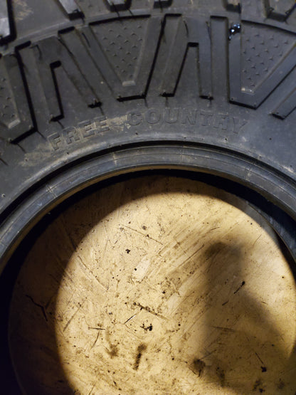NOS ZION FREE COUNTRY LB1601 BSW  27 9 12 71J 8PLY ATV/UTV TIRE 27X9X12